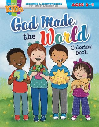 9781684344567 God Made Ethe World Coloring And Activity Book Ages 2-4