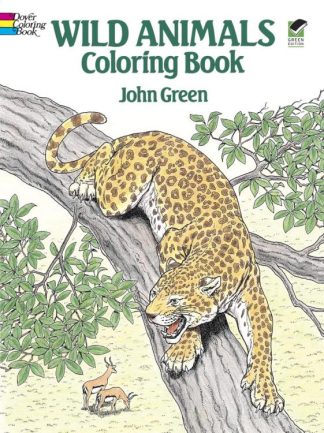 9780486254760 Wild Animals Coloring Book