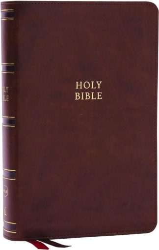 9781400335206 Single Column Reference Bible Verse By Verse Comfort Print