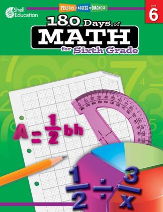 9781425808020 180 Days Of Math For Sixth Grade