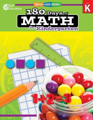 9781425808037 180 Days Of Math For Kindergarten