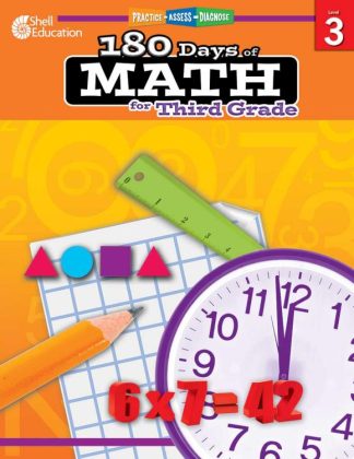9781425808068 180 Days Of Math For Third Grade