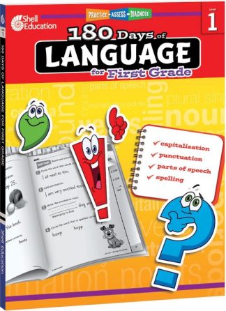 9781425811662 180 Days Of Language For First Grade