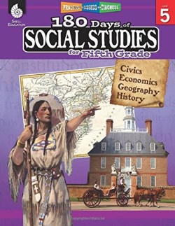 9781425813970 180 Days Of Social Studies For Fifth Grade