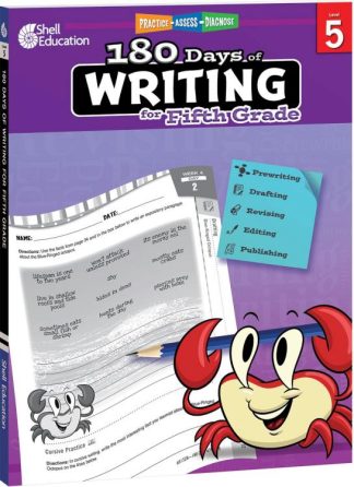 9781425815288 180 Days Of Writing For Fifth Grade