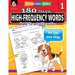 9781425816346 180 Days Of High Frequency Words For First Grade