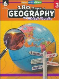 9781425833046 180 Days Of Geography For Third Grade