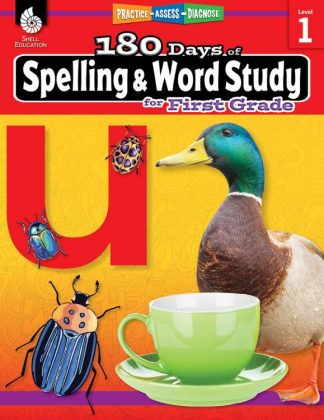 9781425833091 180 Days Of Spelling And Word Study For First Grade