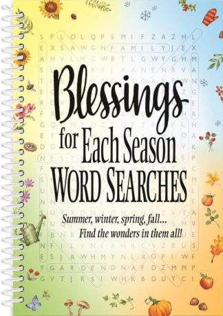 9798988008101 Blessings For Each Season Word Searches
