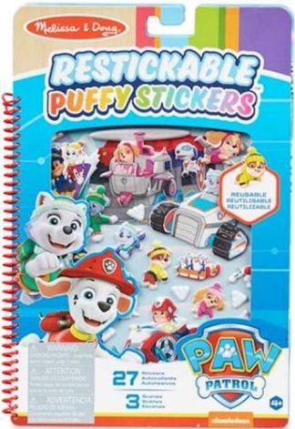 0000772332576 PAW Patrol Jakes Mountain Restickable Puffy Stickers