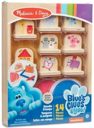 000772330152 Blues Clues And You Wooden Handle Stamps Activity Set