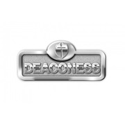 081407006017 Deaconess Leadership Badge With Cross