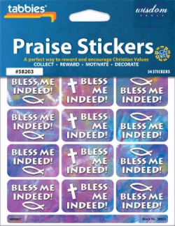 084371582037 Bless Me Praise Stickers
