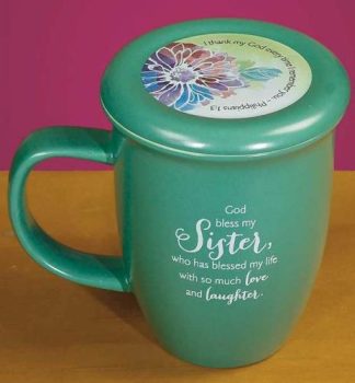 095177568965 Sister Grace Outpoured Mug And Coaster Set