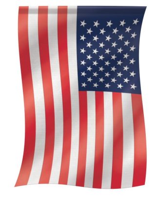 096069550488 Traditional American Flag Garden Flag