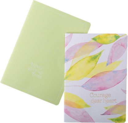 1230000109031 Citrus Leaves Notebook Set Of 2