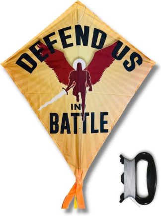 197644223909 Saint Michael The Archangel Kite Defend Us In Battle