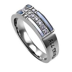 268420041359 Ensign Christ My Strength (Size 5 Ring)