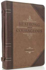 6006937131460 Be Strong And Courageous LuxLeather