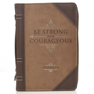 6006937131477 Be Strong And Courageous LuxLeather