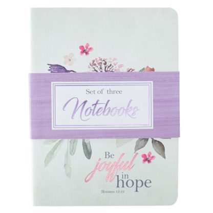 6006937142374 Be Joyful In Hope Notebook Set