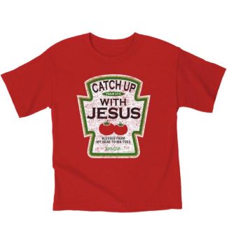 612978376294 Catch Up With Jesus (Large T-Shirt)