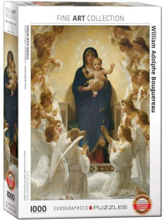 628136670647 Virgin With Angels 1000 Piece (Puzzle)