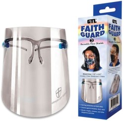 634989164011 Faith Guard Reusable Face Shield