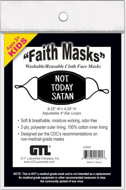634989169016 Not Today Satan Faith Mask