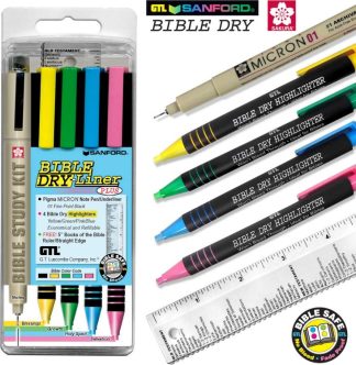 634989263752 Bible Dry Liner Plus Study Kit
