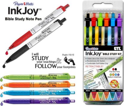 634989643769 PaperMate InkJoy Bible Study Kit