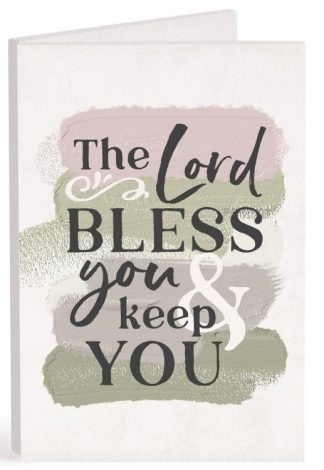 656200598146 Lord Bless You And Keep You Keepsake Card