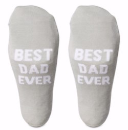 664843142794 Best Dad Ever Mens Sock