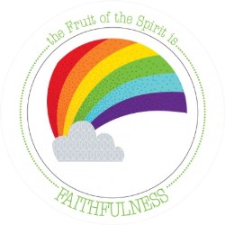 692193806677 Fruit Of The Spirit Is Faithfulness Plate