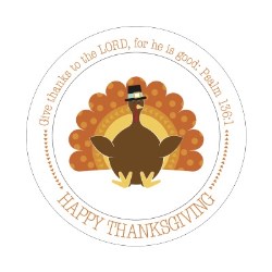 692193806738 Happy Thanksgiving Plate