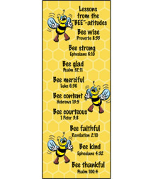 730817323138 Kids Bee Attitudes Bookmarks Pack Of 25