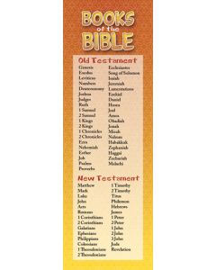 730817359571 Books Of The Bible Bookmarks Box Of 25