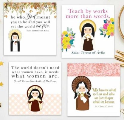 7426842715729 Saint Stickers Set 2 Set Of 12