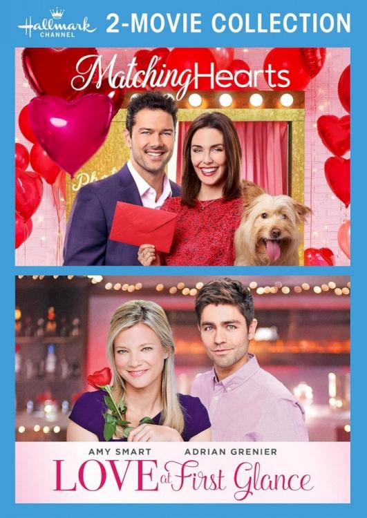 767685165133 Hallmark 2 Movie Collection Matching Hearts And Love At First Glance (DVD)