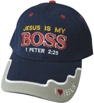 788200537365 Jesus Is My Boss Cap