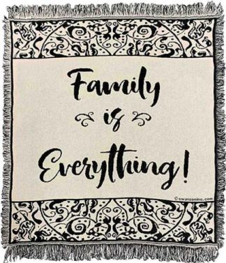 788200538324 Family Is Everything Throw