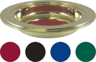 788200565603 Offering Plate With 4 Assorted Color Magnetic Velour Pad Inserts