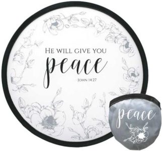 788200582648 He Will Give You Peace Foldable Fan Pack Of 6