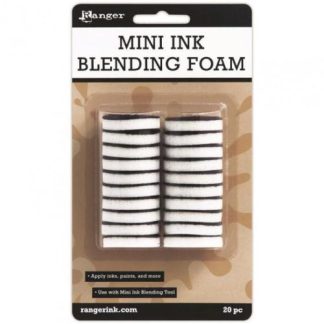 789541040972 Mini Ink Blending Tool Replacement Foams 20 Pack