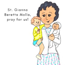 796745000688 Saint Gianna Beretta Molla (Magnet)
