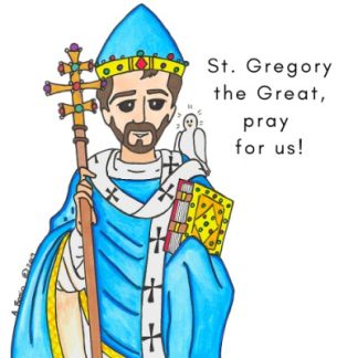 796745000701 Saint Gregory The Great (Magnet)