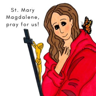 796745000909 Saint Mary Magdalene (Magnet)