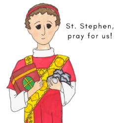 796745001142 Saint Stephen (Magnet)