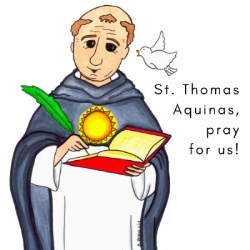 796745001210 Saint Thomas Aquinas (Magnet)