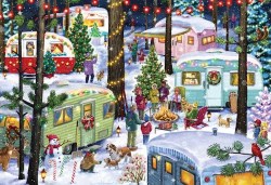 819273023711 Christmas Camping 100 Pieces (Puzzle)